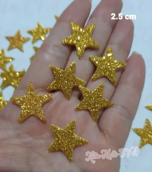 Estrelas em Eva 2.5 cm
