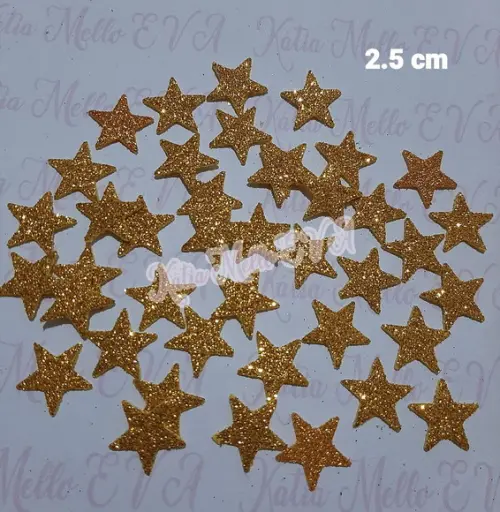 Estrelas em Eva 2.5 cm