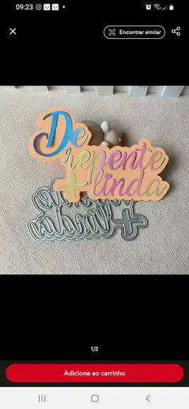 Faca 13 cm de Repente Linda