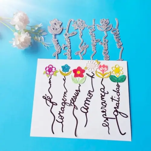 Faca 13 cm Flores