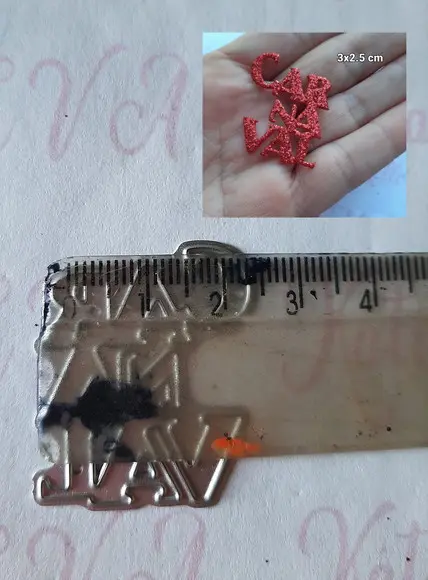 Faca 3 cm Carnaval