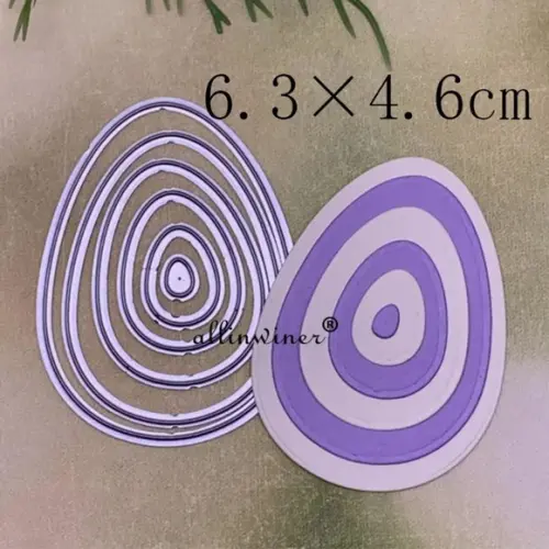 Faca 6 cm Ovo de Páscoa