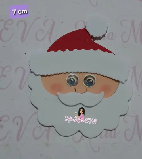 Faca 7CM papai noel