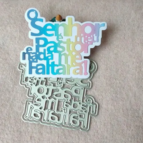 Faca 9 cm o Senhor e Meu Pastor Nada Me Faltará