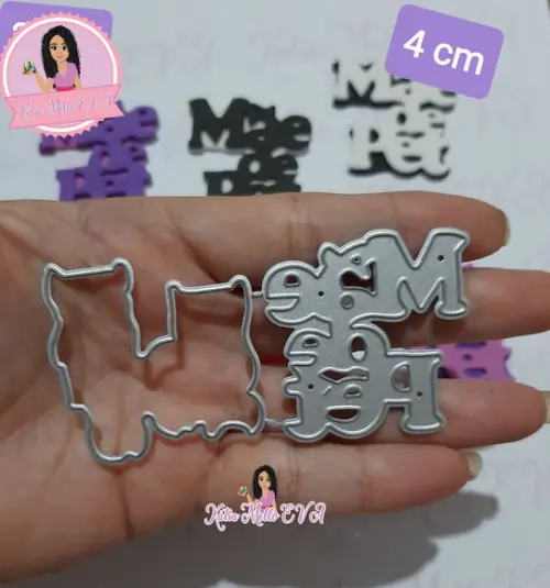 Faca de Corte 4 cm Mãe de Pet