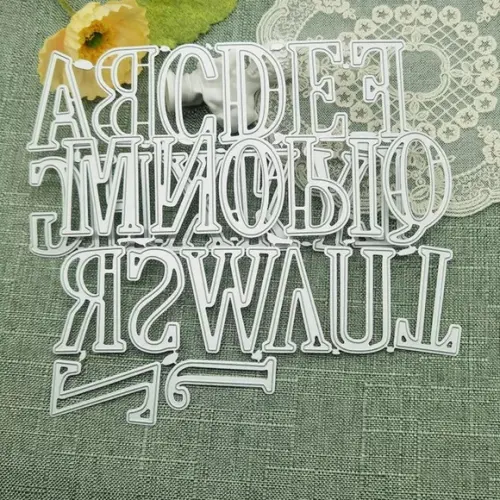 Faca de Corte Alfabeto 5 cm