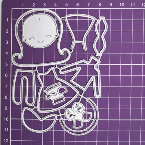 Faca De Corte Boneca 8 Cm
