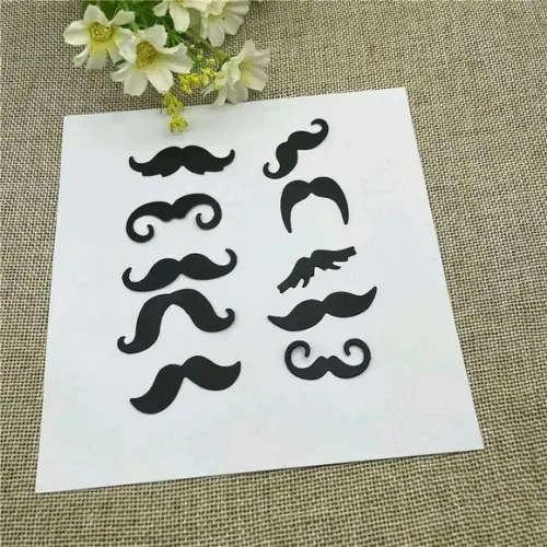 Faca de corte em eva 4 cm bigode