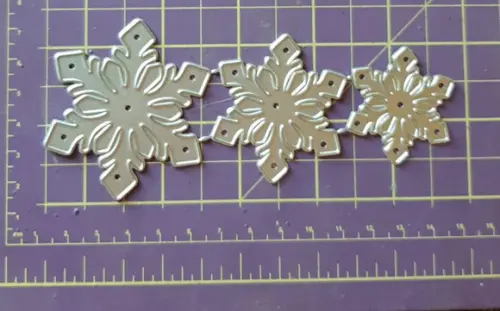 Faca de Corte Flocos de Neve