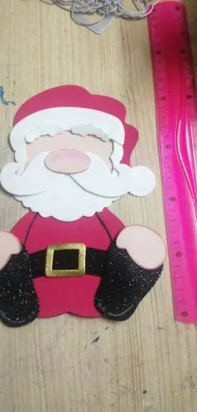 Faca de Corte Papai Noel 22 cm