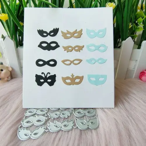 Faca de corte para big shot 3 cm máscara de carnaval