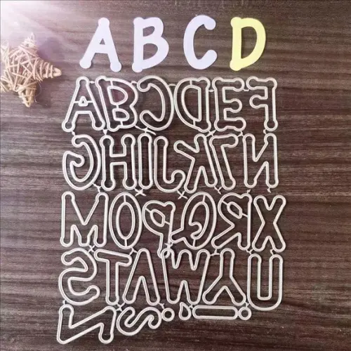 Faca de Corte para Big Shot Alfabeto 5 cm
