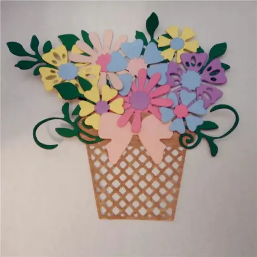 Faca de corte para eva 4 cm flores