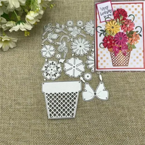 Faca de corte para eva 4 cm flores