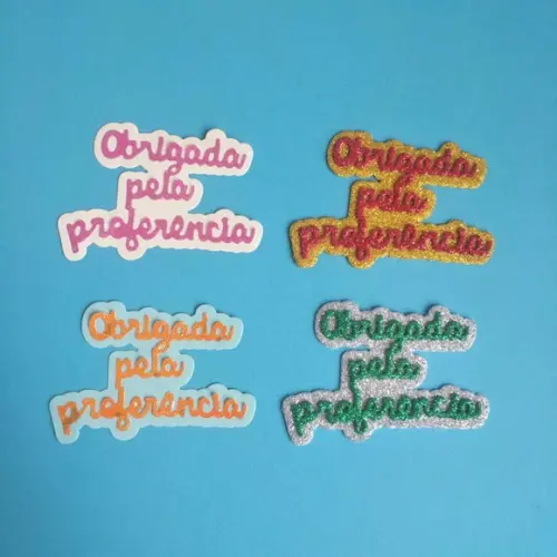 faca em eva 7 cm Obrigada pela preferência