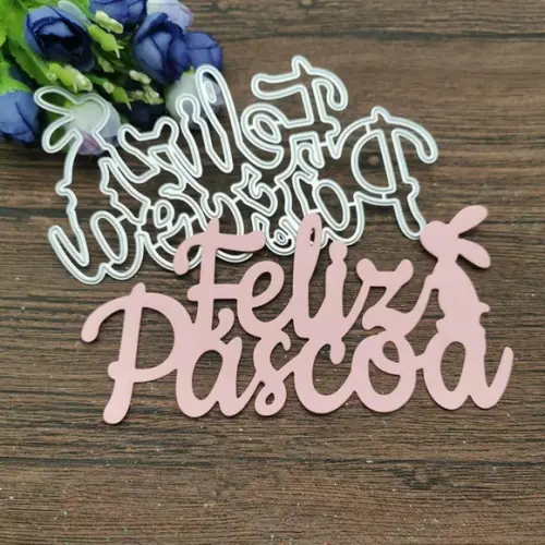 Faca feliz Páscoa 13 cm