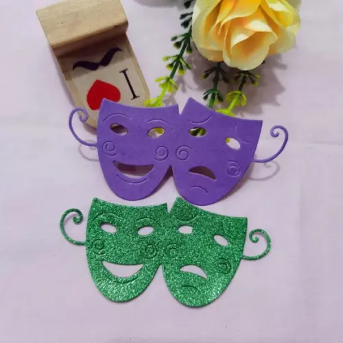 Faca Máscara de Carnaval 8 cm