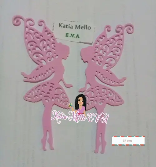 fada em eva 12 cm