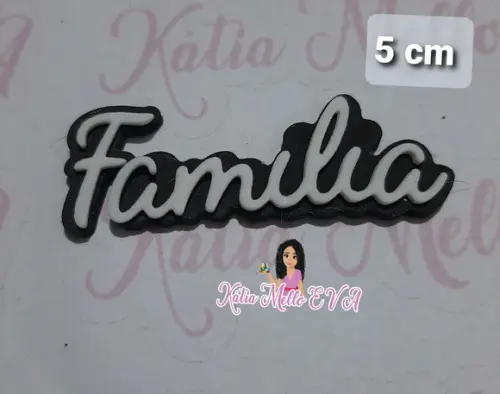 Família em eva 5 cm