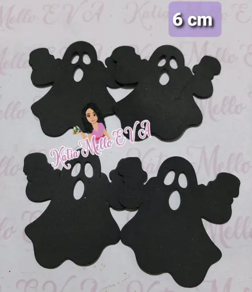 Fantasma em eva 6 cm