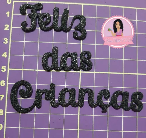 Feliz Dia das Crianças Eva 9 cm