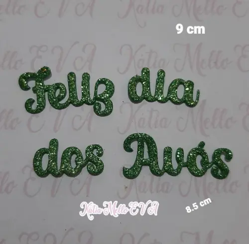 Feliz Dia dos Avos em Eva 8.5 cm
