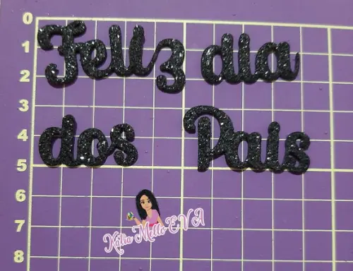 Feliz Dia dos Pais Eva 9 cm