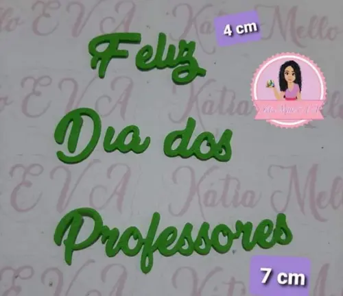 Feliz Dia Dos Professores 7 Cm