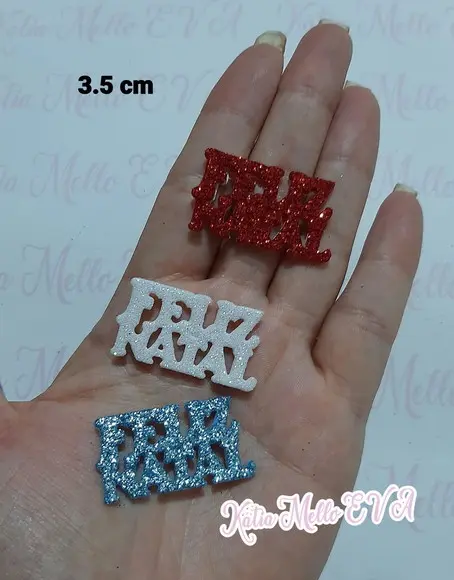 Feliz Natal 3.5 cm Pet