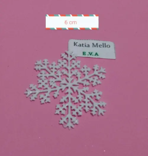 floco de neve em eva
