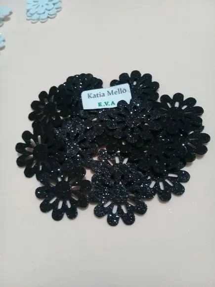 Flor em Eva 4 cm
