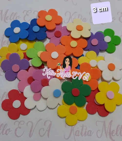 Flores de Eva 3 cm