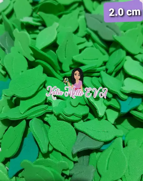 Folhas em eva 2.5 cm