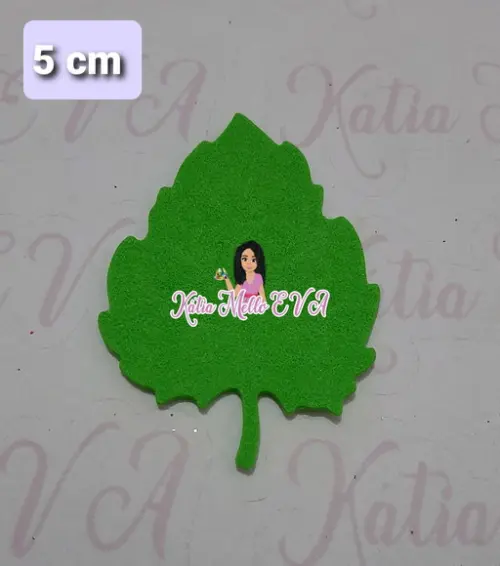 Folhas em eva 5 cm