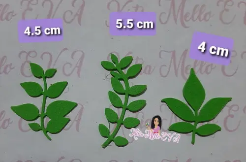 Folhas em Eva Kit