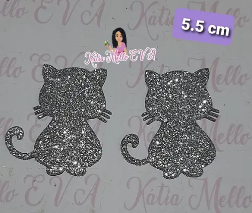 Gatinho em eva 5.5 cm