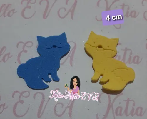 Gatinho eva 4 cm