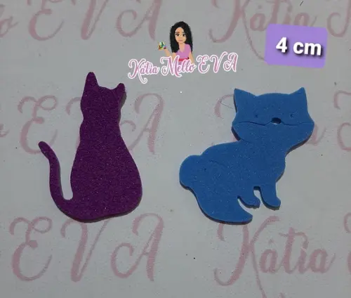 Gatinho eva 4 cm