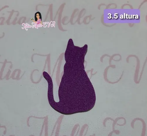 Gato em eva 3.5 cm