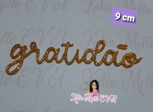 Gratidão eva 9 cm