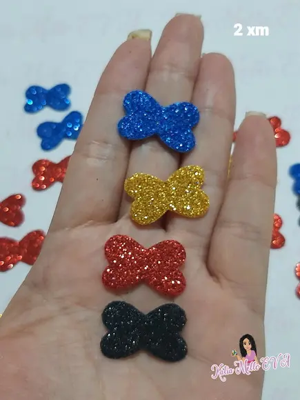 Gravata do Mickey em Eva 2 cm