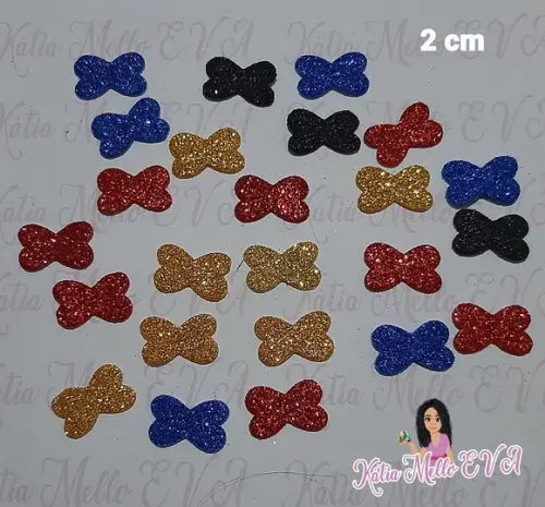 Gravata do Mickey em Eva 2 cm