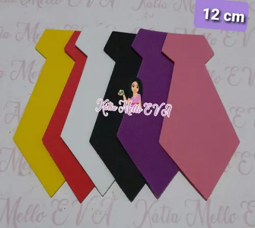 Gravatinha Pet em Eva 12 cm