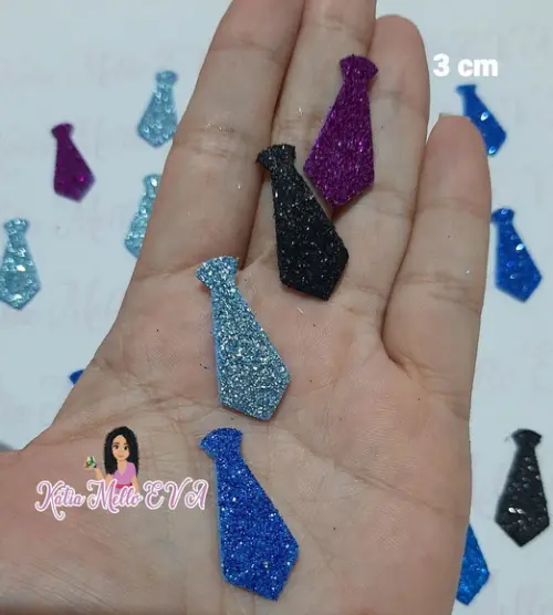 Gravatinha Pet em Eva 3 cm