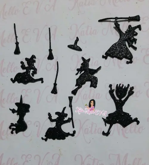 Halloween eva bruxa kit