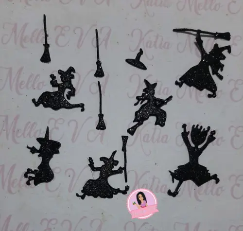 Halloween eva bruxa kit