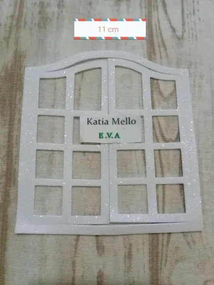 janelinha em eva 10 cm