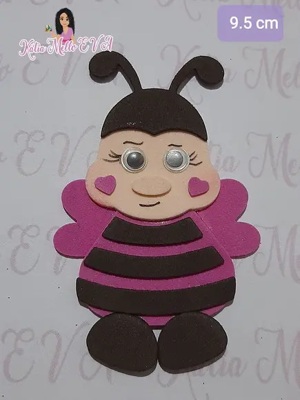 Joaninha em Eva 9.5 cm