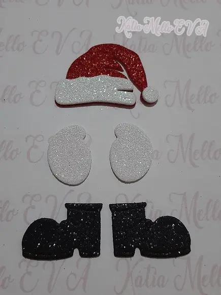 Kit Natal em Eva 3.5 cm