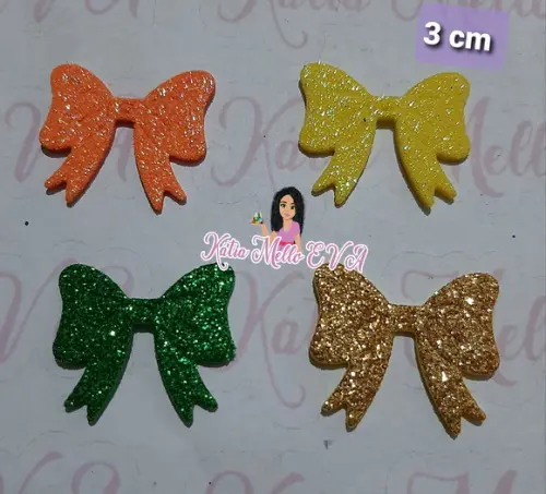 Lacinhos em eva 3 cm